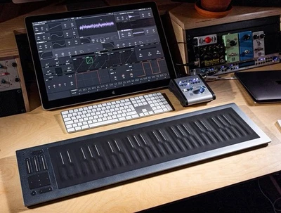 **Teclado controlador MIDI ROLI Seaboard RISE 2 - Almohadilla de sintetizador MPE sensible al tacto Foto 1 de 2