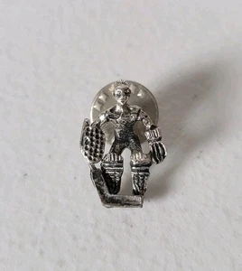 Eishockey Goalie Mütze Anstecknadel Metall klein Vintage #452 - Bild 1 von 4