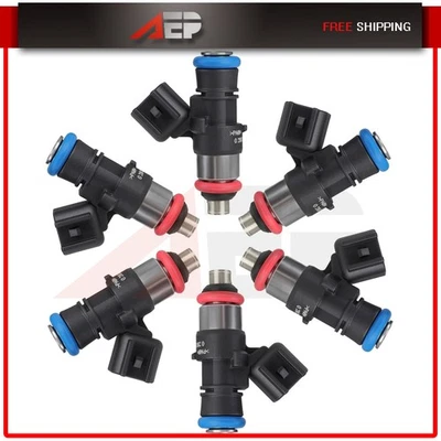 6pcs Fuel Injectors For Ford Escape 3.0L 2009-2012 Mazda Tribute 3.0L 2009-2011 - Image 1 of 4