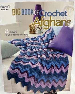 Annie's Big Book of Crochet Afghans : 26 Afghans for Year-Round Stitching VGC! - Image 1 of 2