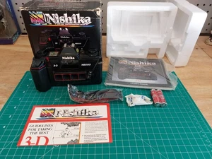 Nishika N8000 fotocamera stereo 3D 35 mm quadrascopica vintage in scatola - Foto 1 di 24