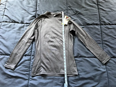 Camiseta deportiva Hyper Dri de manga larga azul marino para mujer Foto 1 de 4