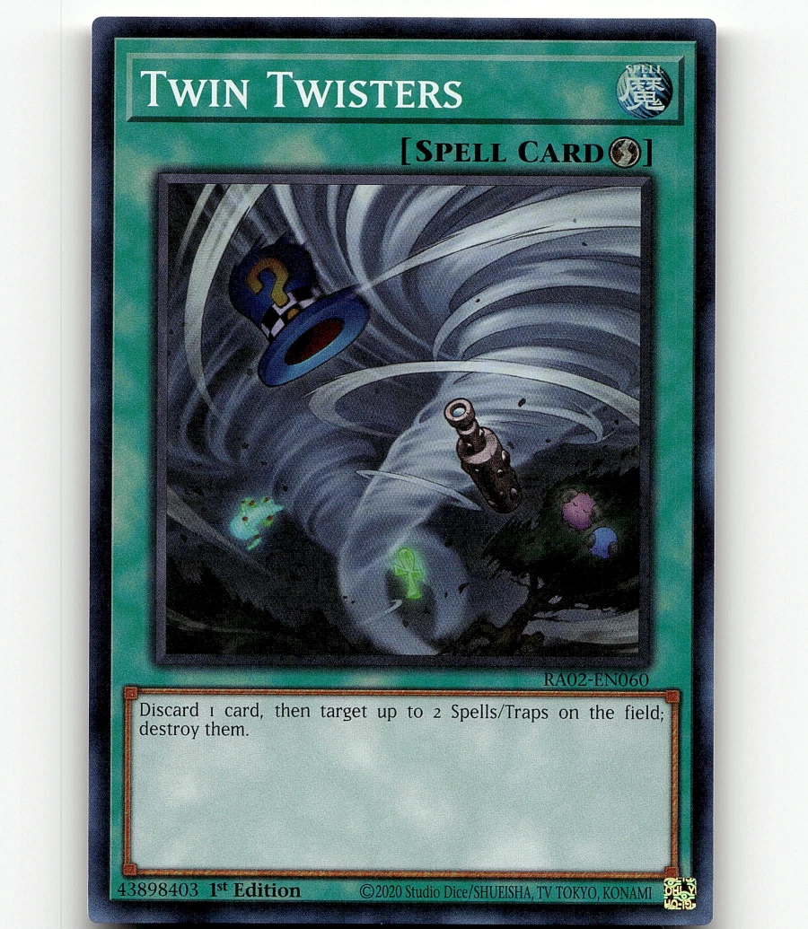 Twin Twisters Yu-Gi-Oh! TCG Super Rare Individual Collectible Card