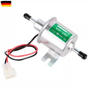 Universal 12V Kraftstoffpumpe Benzinpumpe Elektrisch Diesel Benzin Baumaschinen - Bild 1 von 5