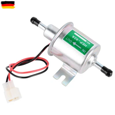 Bomba de combustible universal 12V bomba de gasolina eléctrica diésel gasolina maquinaria de construcción - Imagen 1 de 4