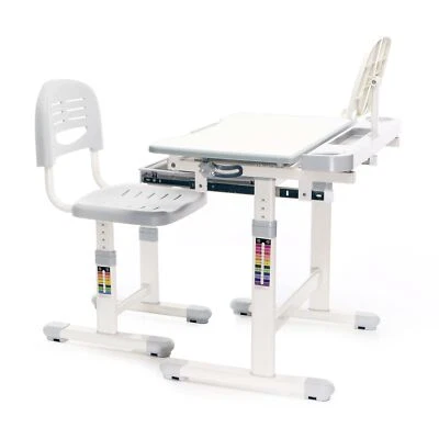 Toboli Kids Desk With Growing Tilt/Height Adjustable Chair Lamp - Image 1 of 4