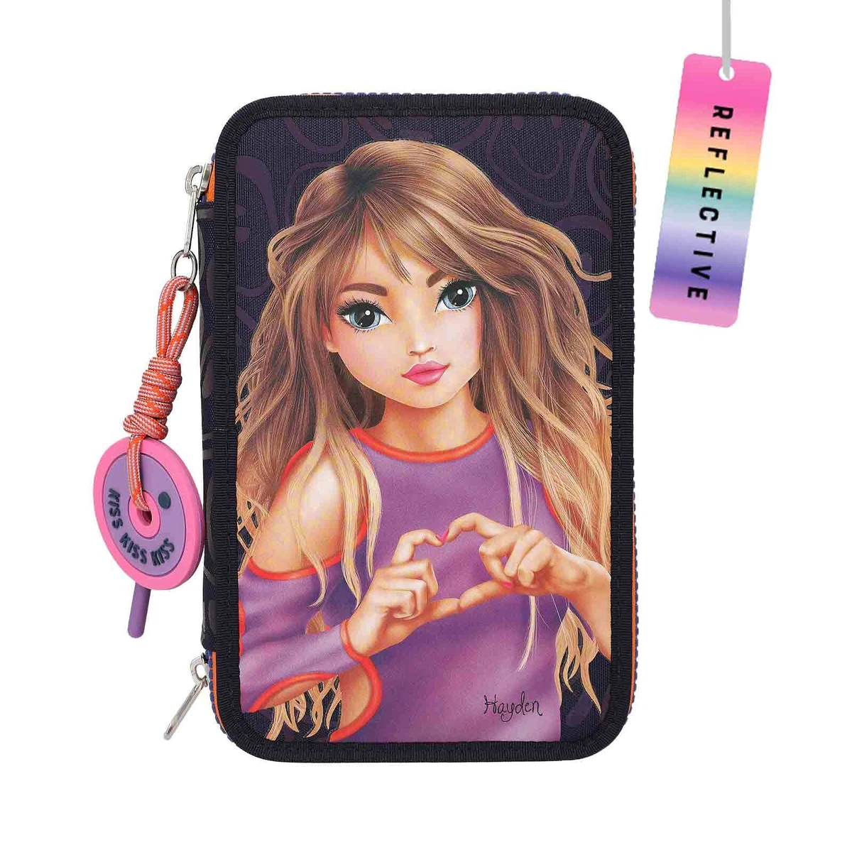 Showudesigns Federmäppchen Mit Tiermotiv – 22x11 Cm, Aus Polyester, Viel Platz Für Stifte & Kosmetik