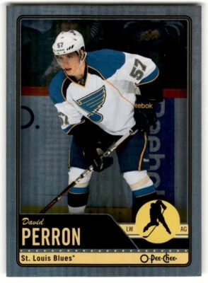 David Perron 2012-13 O-Pee-Chee Rainbow #143 St. Louis Blues - Image 1 of 2