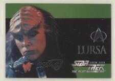 1999 Skybox Star Trek the Next Generation Season 7 Foil Embossed Lursa #S40 1md