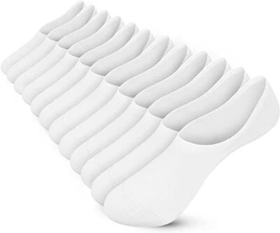 Women's 6 Pairs Casual Thin No Show Socks Non Slip Flat Boat Line  - Image 1 of 3