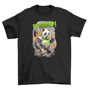 Camiseta Anime Panda - ¡Divertida y Adorable! ¡Desata al guerrero de bambú interior! 100 - Imagen 1 de 46