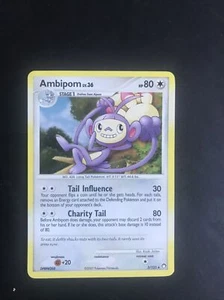Ambipom Holo Pokemon Card Mysterious Treasures 3/123 EXCELLENT - Foto 1 di 8