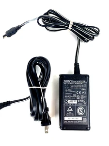 Genuine OEM Sony AC Adapter Power Supply Fits AC-L15A AC-L15B AC-L15 AC-L100 - Picture 1 of 7