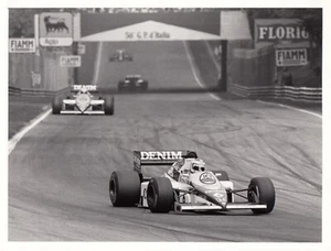x4 KEKE ROSBERG WILLIAMS HONDA FW10 ITALIAN GP MONZA 1985 ORIGINAL PERIOD PHOTO - Picture 1 of 5