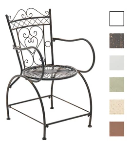 Gartenstuhl Sheela Outdoor-Stuhl Terrassenstuhl Balkonstuhl Im Landhausstil - Bild 1 von 7