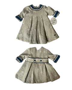 Dolce Petit boutique baby dress 18 months NWT ruffled petty coat ruffle styled d