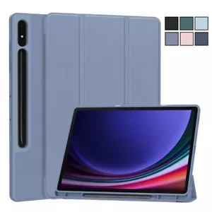 Magnetische Smart Case Ständer Abdeckung für Samsung Galaxy Tab S9 S8 Plus S7 FE A9 A8 A7 - Bild 1 von 17
