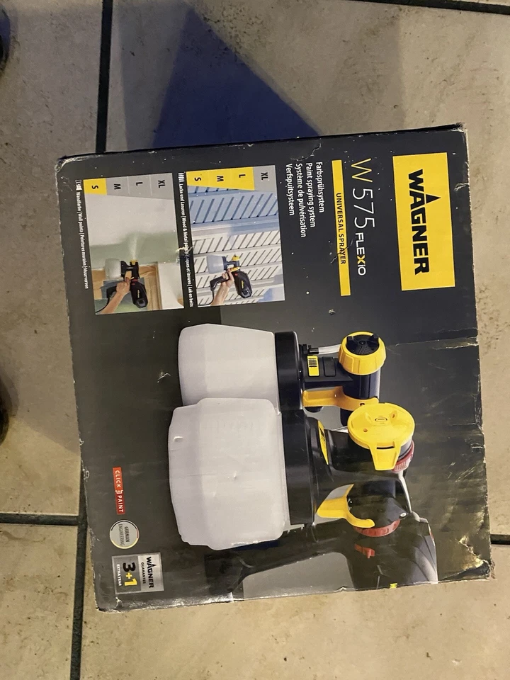 Wagner W 575 FLEXiO Universal Sprayer - Black/OrANGE - Image 1 of 1