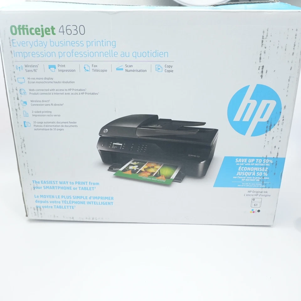 Neu HP Officejet 4630 Wireless All-in-One Tintenstrahldrucker - Bild 1 von 1
