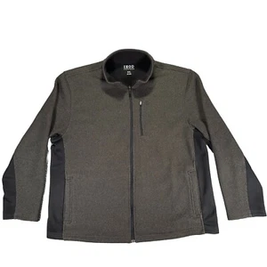 IZOD Fleece Jacket Mens XXL Advantage Performance Full Zip - Picture 1 of 10