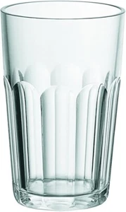 GUZZINI Bicchiere in Plastica Molato Alto Happy Hour Trasparente Ø8 x h12.5 cm - Foto 1 di 1