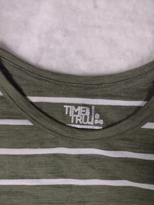 NEW Time and Tru Womens T-shirt Color Green Size S - Picture 1 of 4