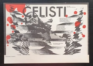 JAWS, ROY SCHEIDER, STEVEN SPIELBERG, ORIGINAL CZECH MOVIE POSTER / A4 - Picture 1 of 4