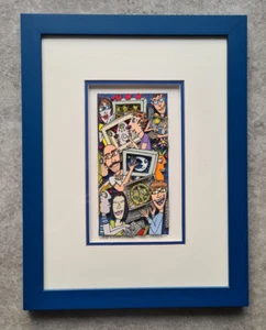 James Rizzi 3D Handsigniert Handnummeriert LOVE CONNECTIONS aus 2001 AP XL/L - Bild 1 von 10