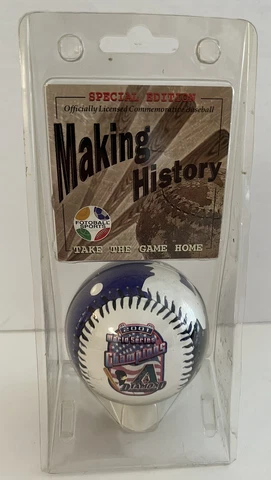 Arizona Diamondbacks 2001 World Series Commemorative Baseball Football New Cover