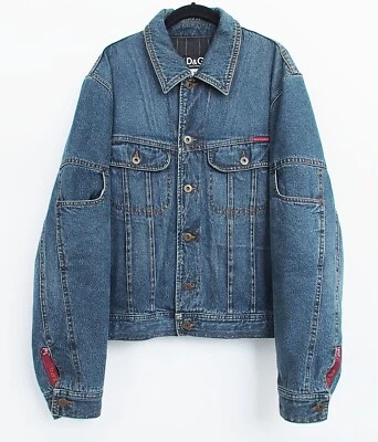 Dolce&Gabbana D&G Vintage Men Denim Jacket Blue Size L - Image 1 of 4