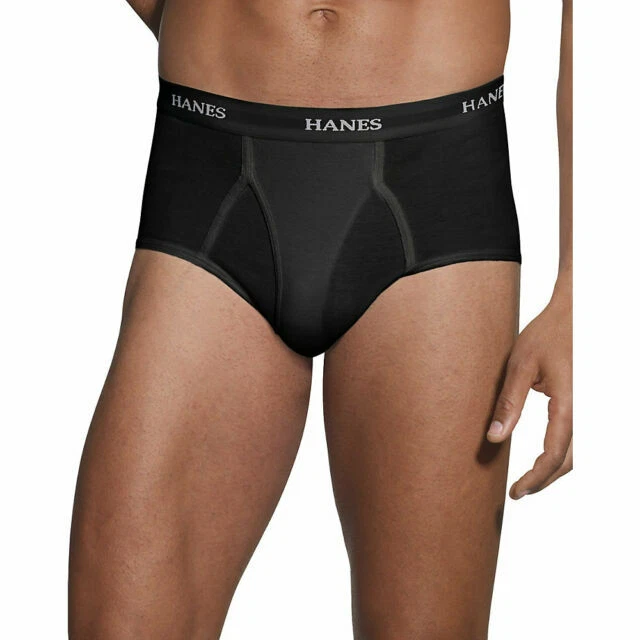 Hanes 7764B7 Full-Cut Size L Men's Underwear - 7 Pieces