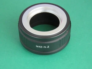 M42-Nikon Z Screw Mount Lens Adapter for Nikon Z9 Z8 Z5 Z50 Z7 II Z7 Z6 II Z6 Zf - Picture 1 of 5