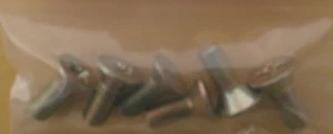 COUNTERSUNK POZI SCREWS 1/4" UNF X 5/8" LONG .X 10 - Picture 1 of 1