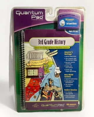 Quantum Pad Library: 3rd grade leappad book: History. Brand New - Image 1 of 3