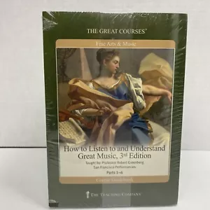 How to Listen to and Understand Great Music 3rd Edition 1-6 The Great Courses - Imagen 1 de 3