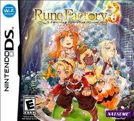 Rune Factory 3: A Fantasy Harvest Moon (Nintendo DS, 2010)