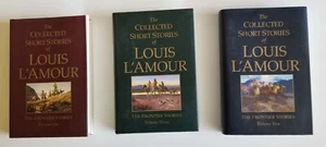 Collected Short Stories of Louis L'Amour. Frontier Stories. 3 vols hardcover - Picture 1 of 10