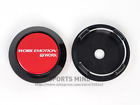 4X64mm Wheel Center Caps Hubcaps Rim Caps Badges Decals Work Emotion Red Black