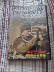 Zink Power Goose Calls Pak PC 1 Instructional DVD Waterfowl University Champ - Picture 1 of 1