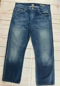 Citizens Of Humanity Evans Jeans Mens Relax Straight Blue Medium wash 34X29.5 - Picture 1 of 5