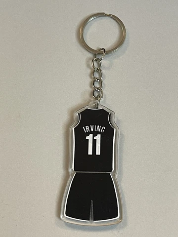 Kyrie Irving Brooklyn Nets Jersey Acrylic Keychain NBA Basketball Cover
