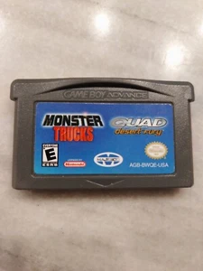 GBA MONSTER TRUCKS / QUAD DESERT FURY NINTENDO GAMEBOY ADVANCE Siehe Beschreibung. - Bild 1 von 3