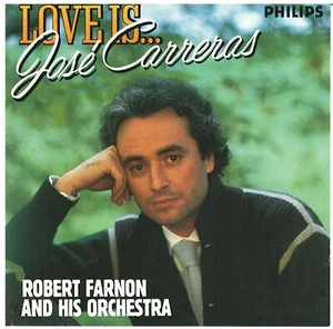 1983 Love is Jose Carreras Robert Farnon and His Orchestra CD - Picture 1 of 4