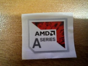 ADESIVO STICKER AMD A SERIES MODDING PC - ORIGINALI NUOVI X SKIN - Imagen 1 de 1