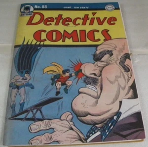 DETECTIVE COMICS # 88 1944 coverless w/ new color facsimile cover Golden Age - Picture 1 of 16