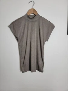 Top Madewell marrone lavorato a maglia stile NK758 taglia small - Foto 1 di 5