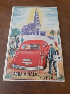 Fatima Portugal religiöse katolische Postkarte Souvenir sehr selten  - Bild 1 von 7