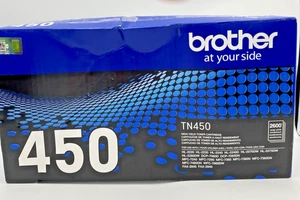 Brother Genuine High Yield Toner Cartridge, TN450,Page Yield Up To 2,600 Pages - Picture 1 of 4