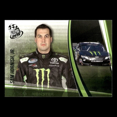 Sam Hornish Jr. #49 2015 Press Pass Joe Gibbs Racing Racing Card - Image 1 of 3