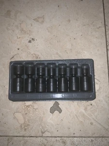 Juego de enchufes giratorios Snap On 3/8” Dr 7 piezas 6 puntos impacto poco profundo 207IPFM - Imagen 1 de 4